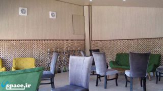 نمای رستوران متل آریا - شیرگاه - روستای چای باغ